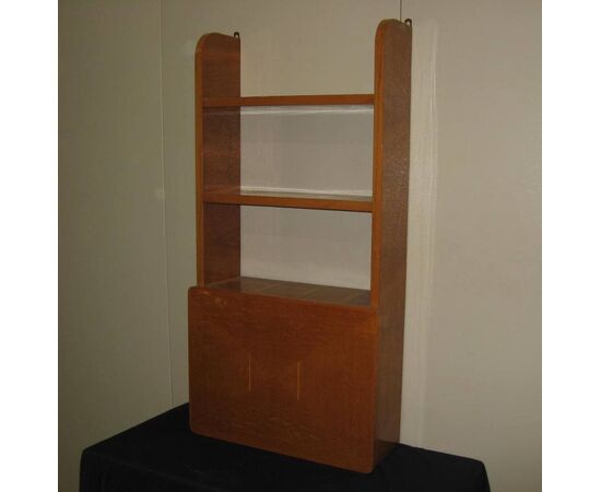 60&#39;s wall unit / bookcase. Italian modern antiques     