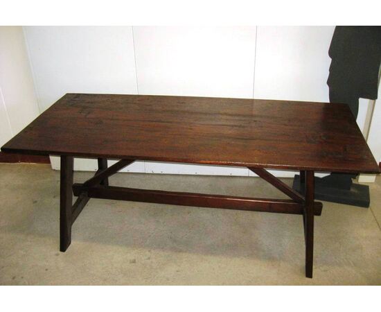 Solid spruce “goat” table. Period XX century     