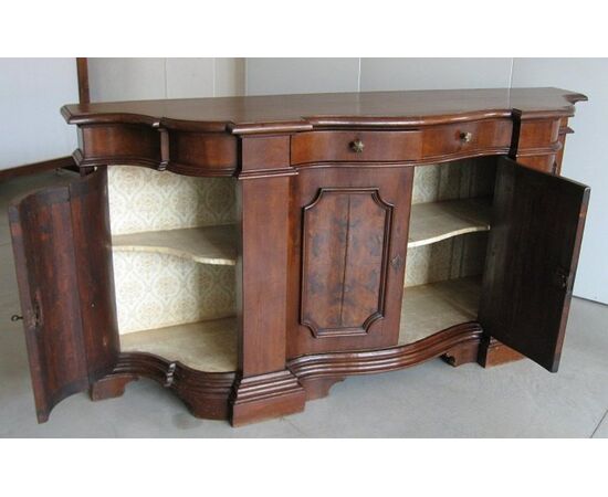 Sideboard in antique style L: XIV move. Vintage     