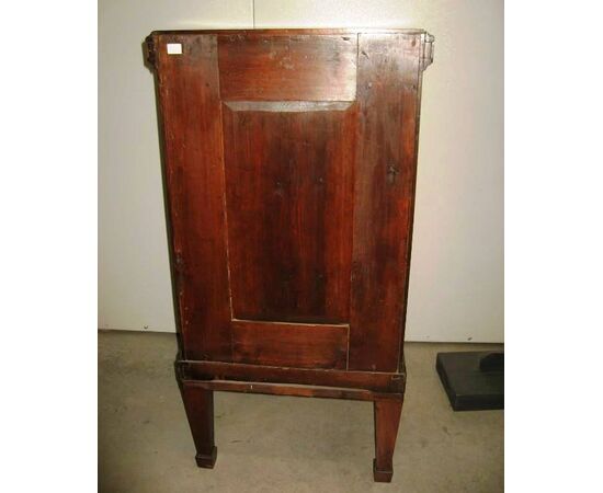 One door mahogany sideboard. Ancient     