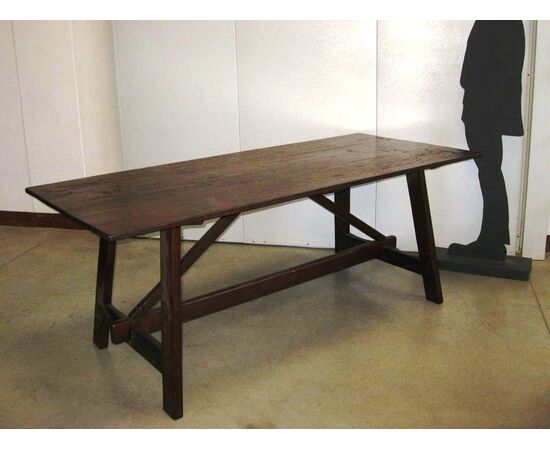 Solid spruce “goat” table. Period XX century     