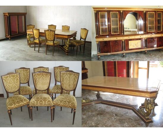 Empire style dining room “60-70 VINTAGE     