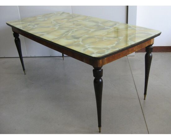 Rectangular table from the 1960s. Italian Modern Antiques     