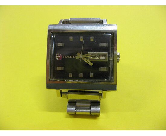 Code 1501 RADO wrist watch in steel. Vintage 1970