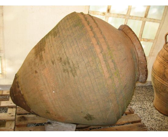 Amphora ancient terracotta. Greece, the Mediterranean countries. Art.0903
