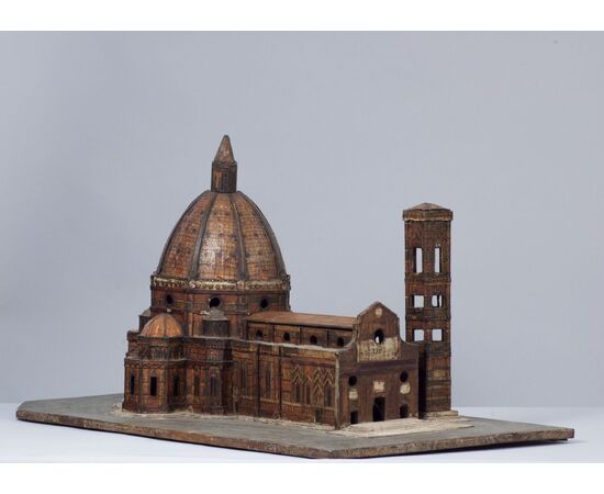 Modellino della Chiesa di Santa Maria Del Fiore, Firenze XVIII Secolo
