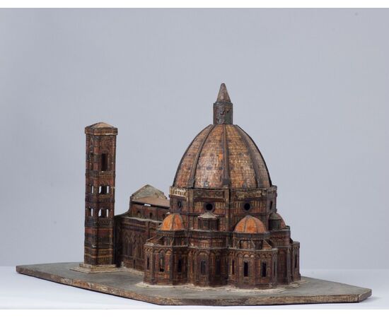 Model of the Church of Santa Maria Del Fiore, Florence XVIIIth Century     