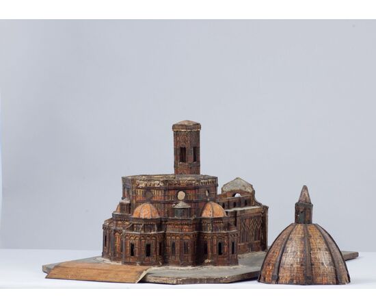 Model of the Church of Santa Maria Del Fiore, Florence XVIIIth Century     