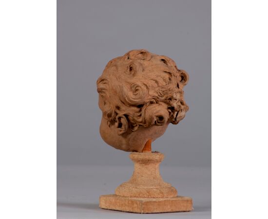 Neoclassical putto head     