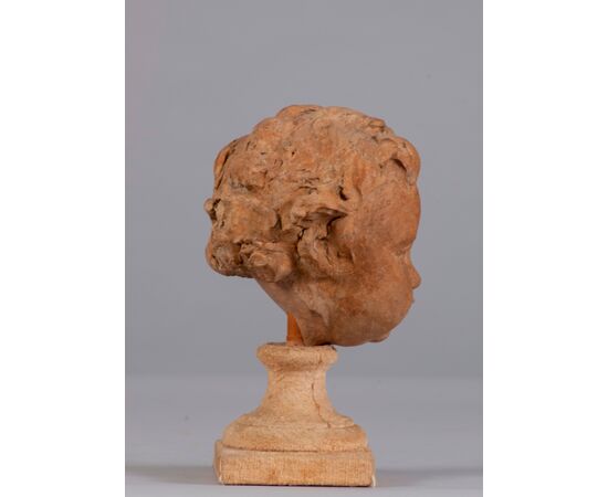 Neoclassical putto head     
