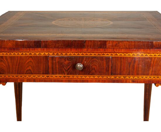 Giuseppe Maggiolini, Square and inlaid table     