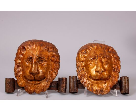 Veneto 18th century, Lion masks     