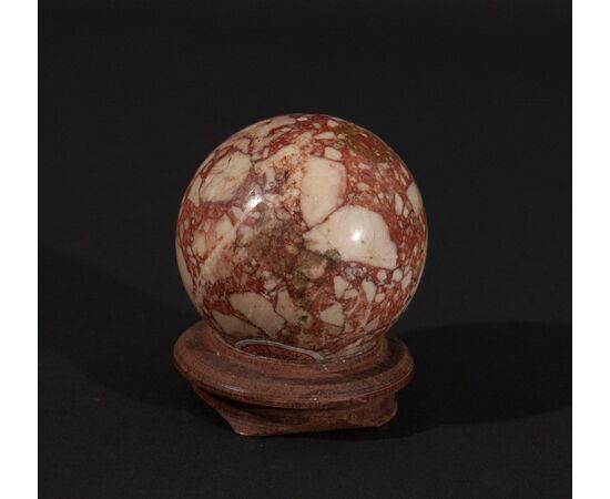 Marble sphere, diameter 7 cm     