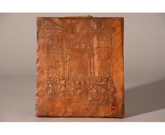 Florence (XVI Century), Panels depicting the Passion of Christ, terracotta bas-reliefs     