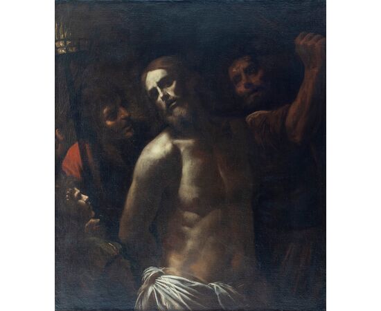 Giuseppe Vermiglio (Alessandria, 1585 - 1635), Cattura di Cristo, olio su tela