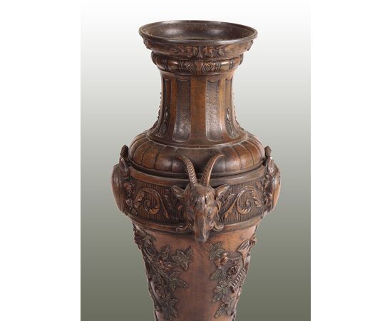 Metal vase     