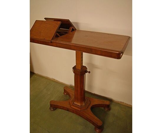 Antique mahogany lectern from 1800 French     