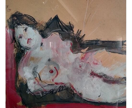 Dipinto di Maurilio Colombini "Nudo di donna"