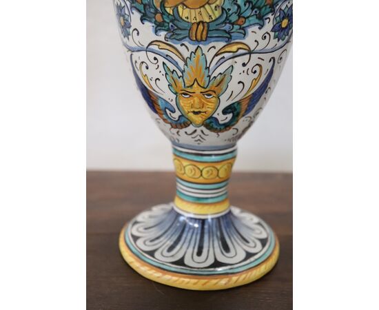 Coppia di anfore in ceramica artistica di Deruta PREZZO TRATTABILE