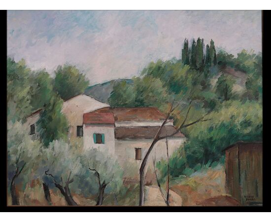 Silvio Pucci (Pistoia 1892 – Firenze 1961) - Paesaggio
