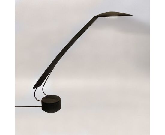 1980s Table Lamp "Dove" by Barbaglia & Colombo for PAF Studio. Made in Italy