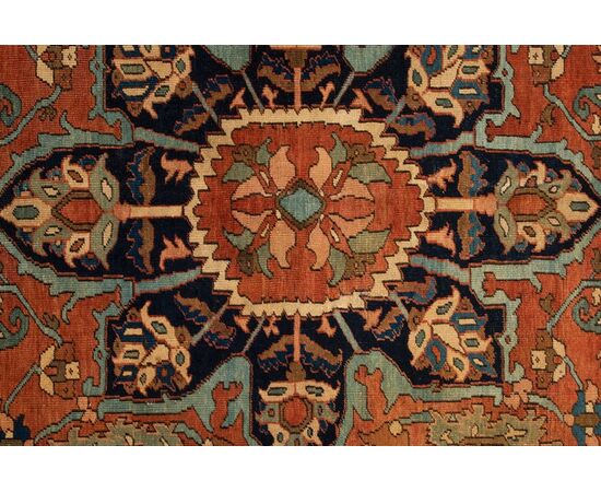 Antique Heriz SERAPI carpet - (.853)     