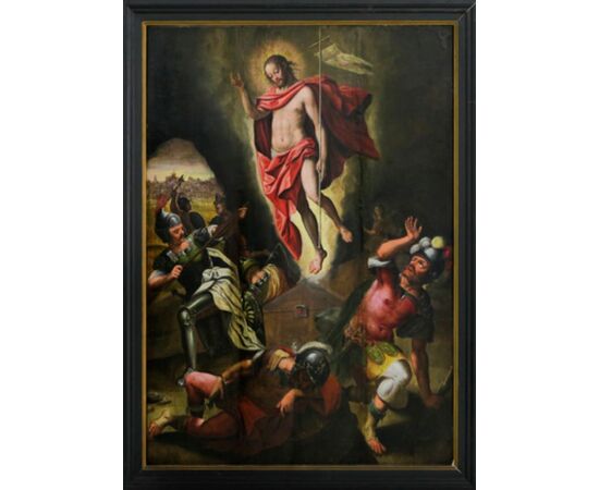 FLEMISH SCHOOL, 16TH CENTURY: THE RESURRECTION OF CHRIST