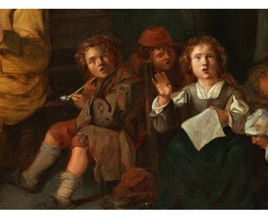 David Rijckaert III (Antwerp, 1612-1661): As the old sang, so the young pipe