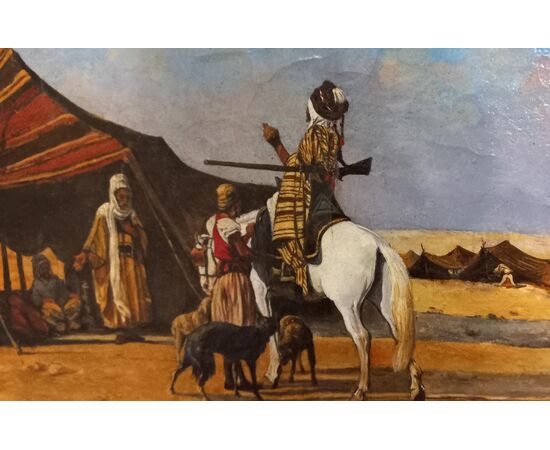 Scena orientalista del XIX secolo