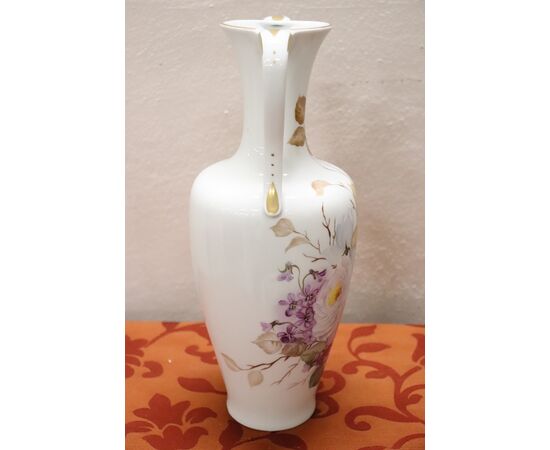Bellissimo vaso in ceramica artistica dipinto a mano 1980 circa
