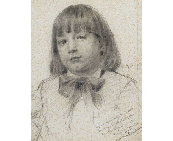Ritratto del figlio Arnaldo (1876)