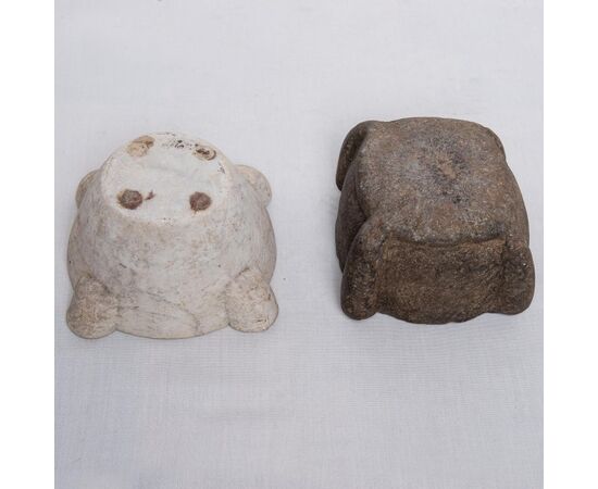Antichi mortai in marmo ed in pietra italiani - O/5223 e O/437 -
