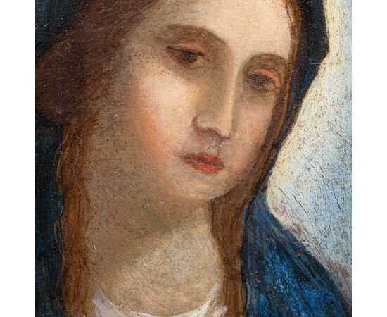 17th century, Face of the Virgin     