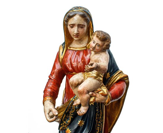 Prima metà del XIX secolo, Madonna con Bambino con anime del Purgatorio 