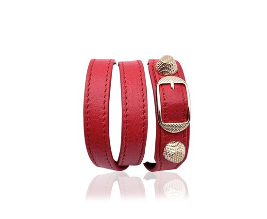 Balenciaga Bracciale in Pelle Col. Arena