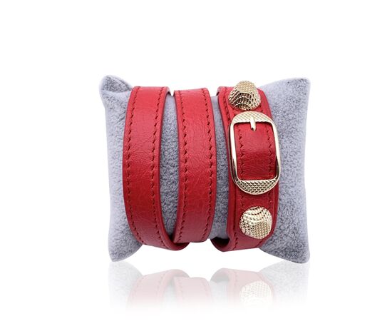 Balenciaga Bracciale in Pelle Col. Arena