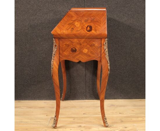 French bureau in wood from 20th century