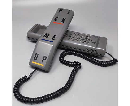 1980s Gorgeous Swatch Phone "Pick me Up". Memphis Style