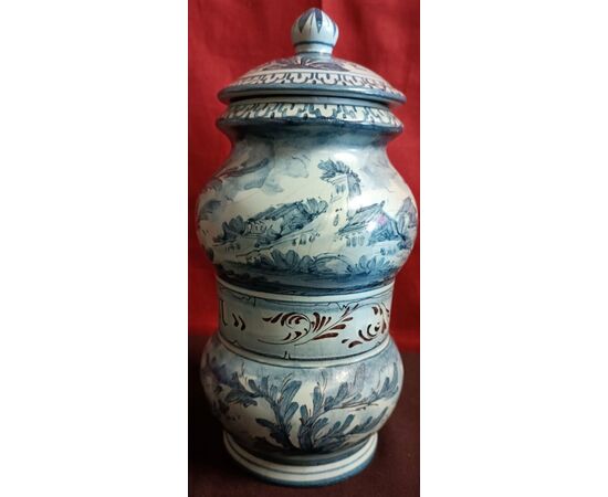 vaso in ceramica Albisola. epoca '900