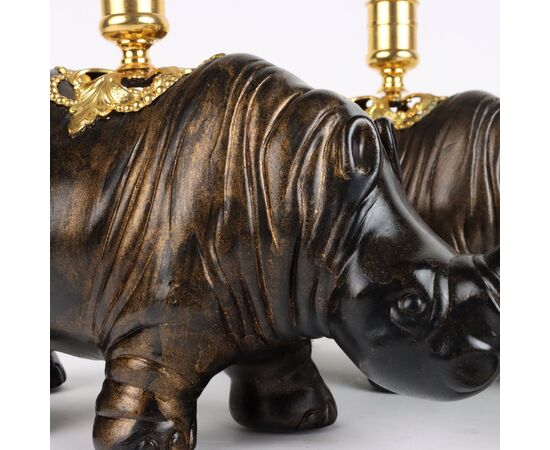 Rinoceronti Antichi Portalume J.-Luc Maisiere '900