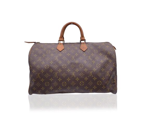 LOUIS VUITTON Borsa a Mano Vintage in Tela Col. Marrone Speedy M