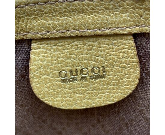 GUCCI Borsa a Tracolla Vintage in Pelle Scamosciata Col. Saddle Bag S