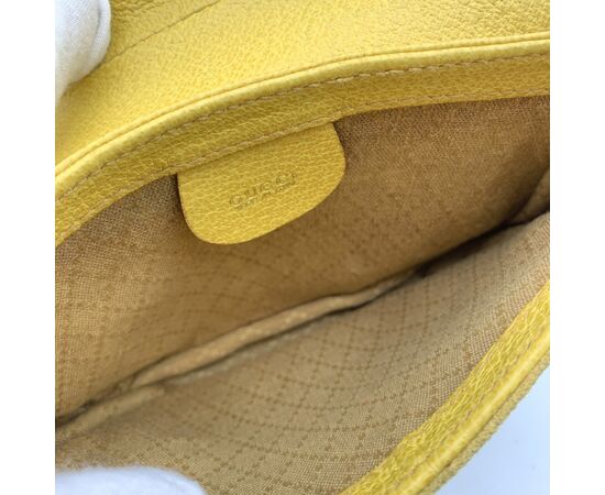 GUCCI Borsa a Tracolla Vintage in Pelle Scamosciata Col. Saddle Bag S