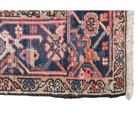 Antico grande tappeto persiano HERITZ - n.135