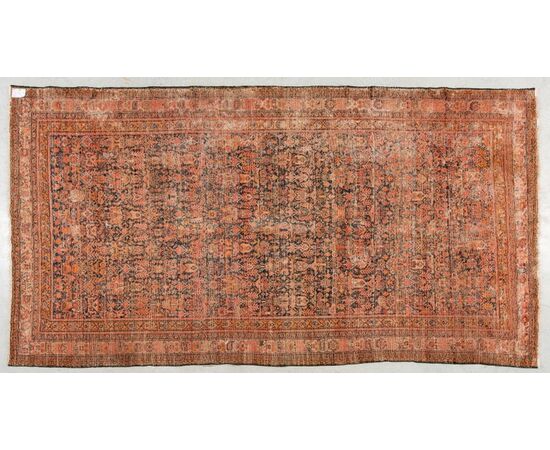 Antique Persian MALAYER carpet with rare &quot;zellol-soltan&quot; design (727 cp)     