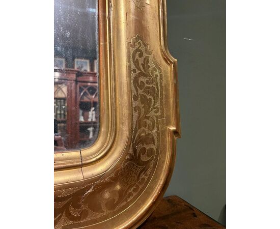 Bellissima specchiera della metà del XIX secolo