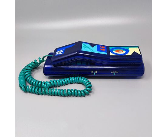 1980s Gorgeous Swatch Twin Phone "Deluxe". Memphis Style