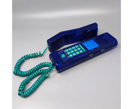 1980s Gorgeous Swatch Twin Phone "Gutemberg". Memphis Style
