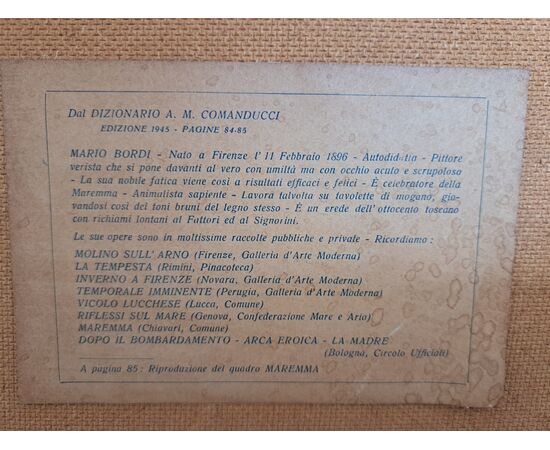 Mario Bordi - Motivo sull'Arno (renaioli)