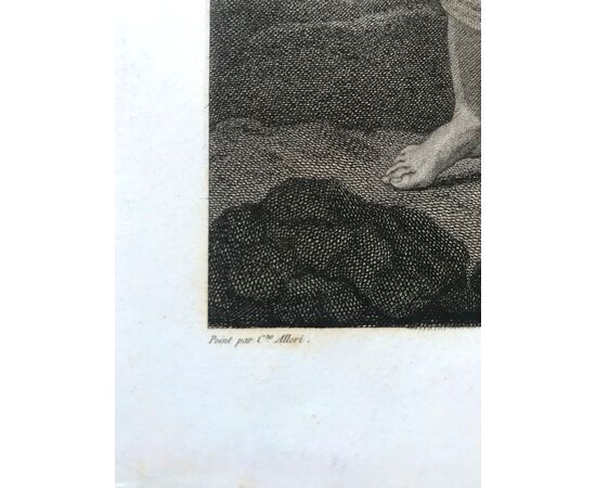 “Saint Julien” - Incisione a bulino - Gerard Rene Le Vilain - 1789